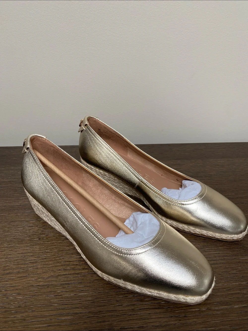 Aerosoles Roma Espadrille Wedge Pump size 8